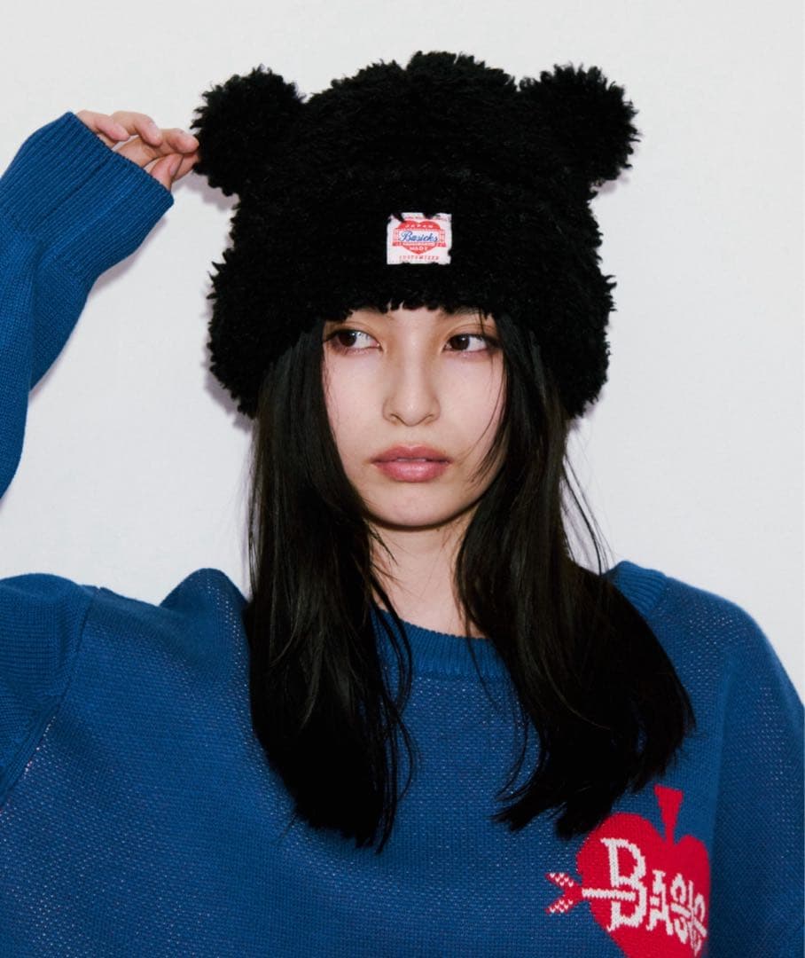 〈BASICKS〉 Bear Beanie