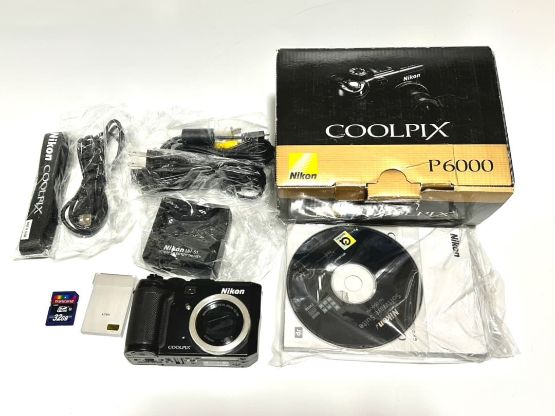 Nikon COOLPIX P6000 CCD 動作正常 / 美品 / 箱取説有