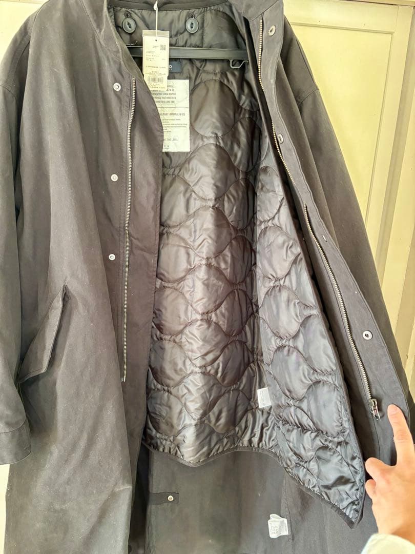 NUNO UNIVERSE 3WAY M-65 モッズコート Mサイズ