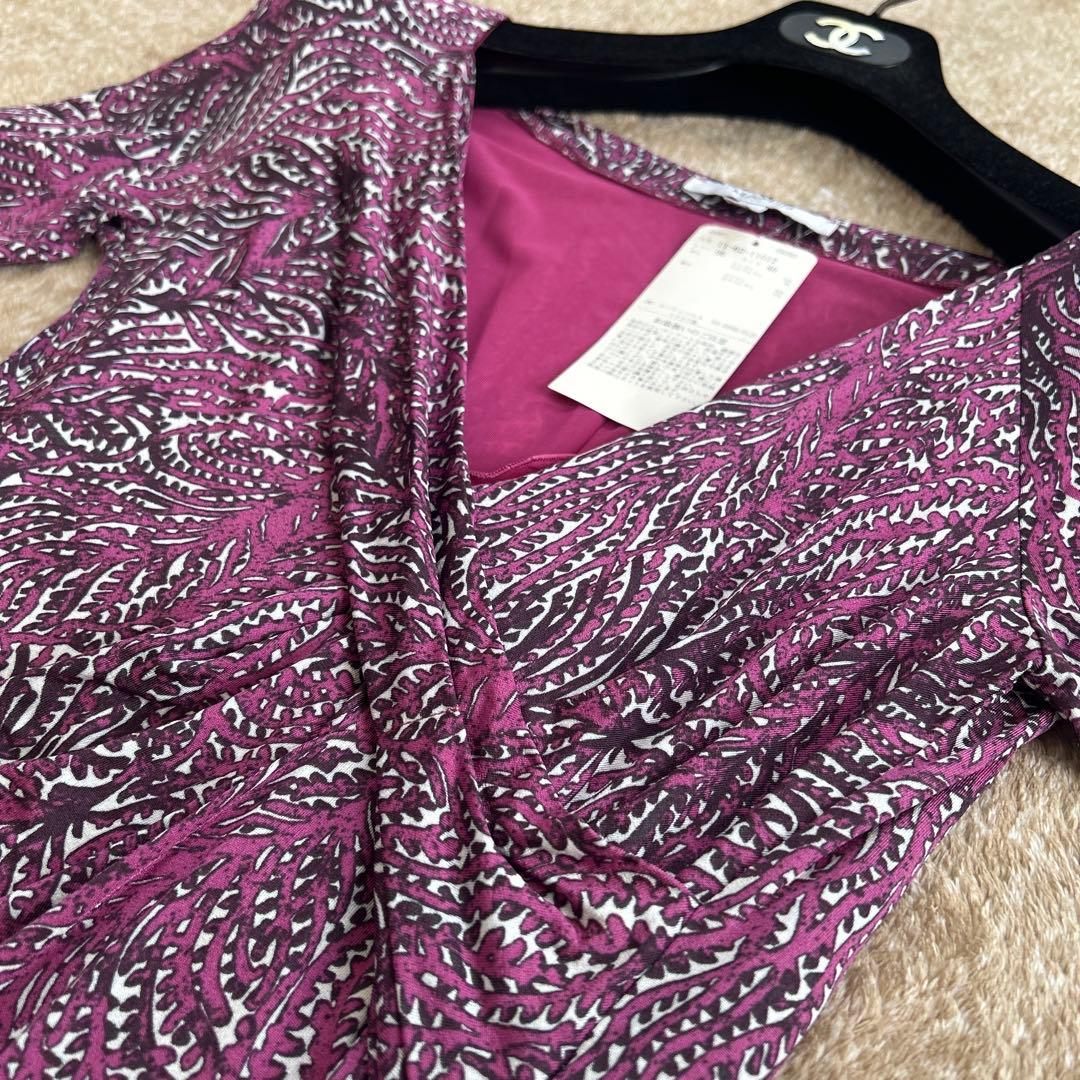 マックスマーラ　白タグ　カシュクール　ワンピース　タグ付き