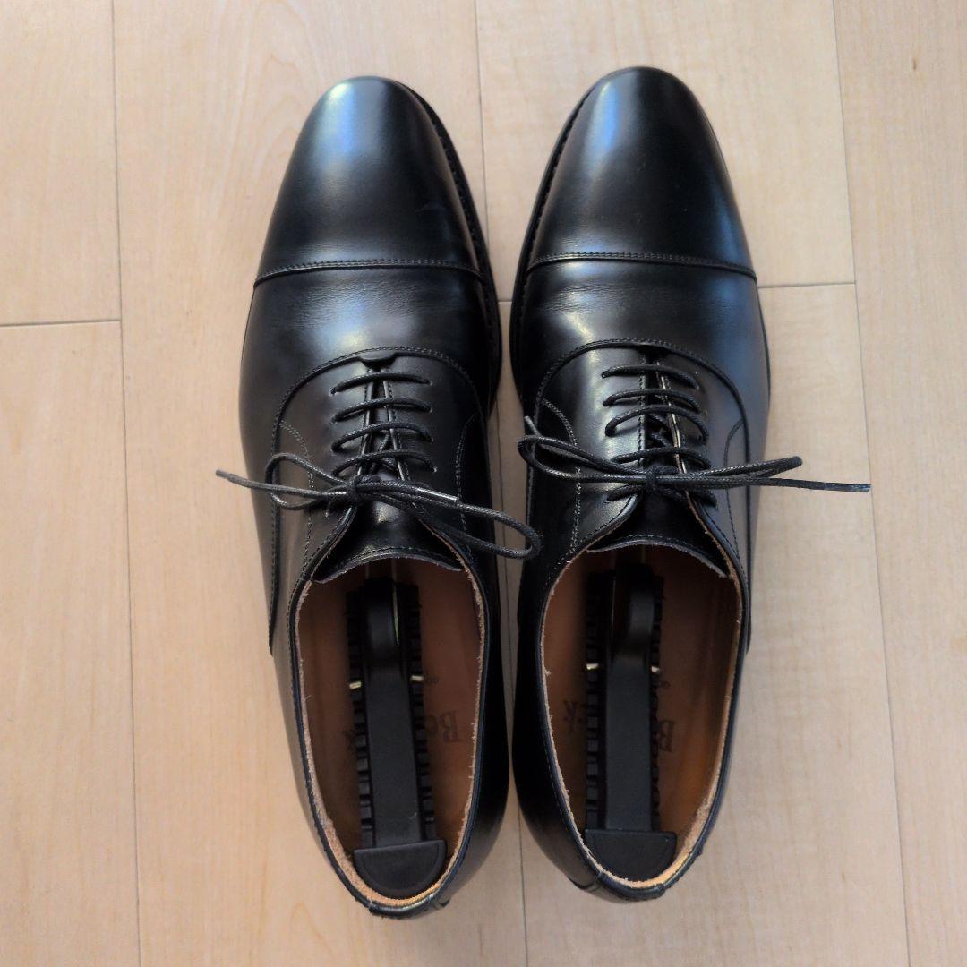 Berwick 1707 ブラック ストレートチップシューズ　サイズ8.5