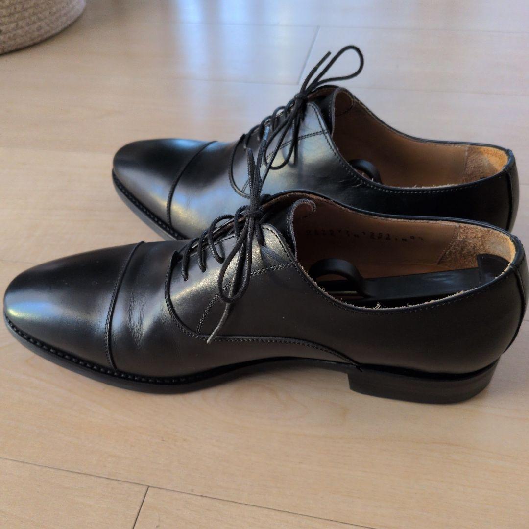 Berwick 1707 ブラック ストレートチップシューズ　サイズ8.5