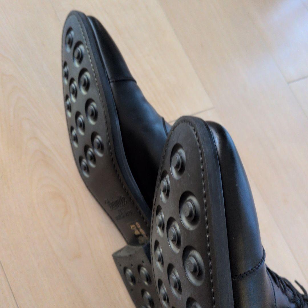 Berwick 1707 ブラック ストレートチップシューズ　サイズ8.5