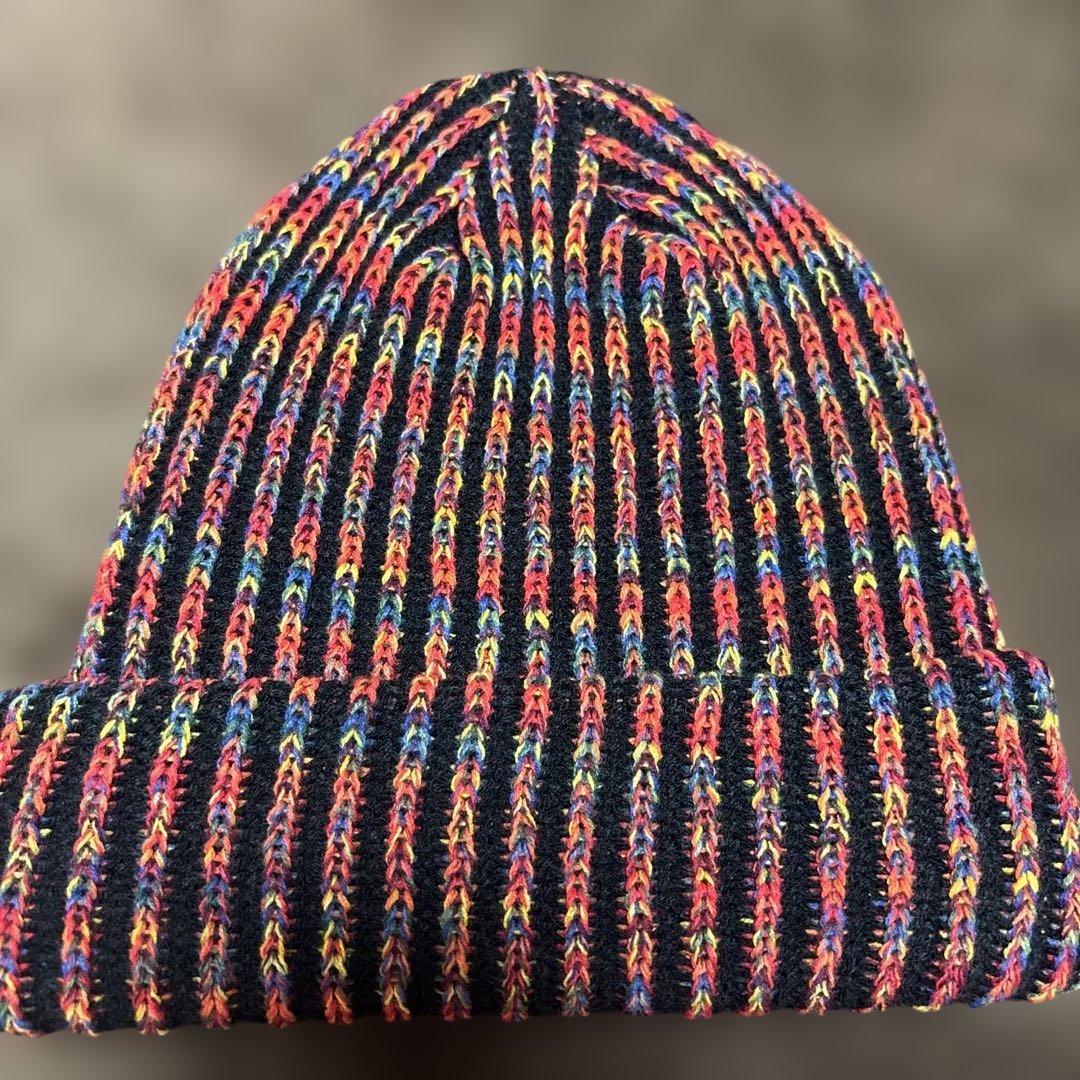帽子 supreme rainbow beanie