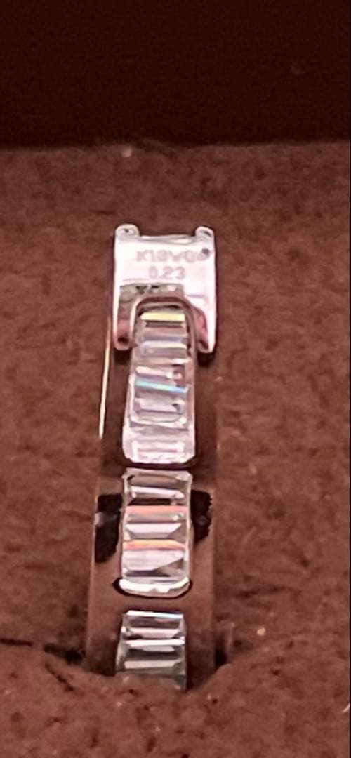 GSTV ペンダントトップ　K18 WG ダイヤモンド