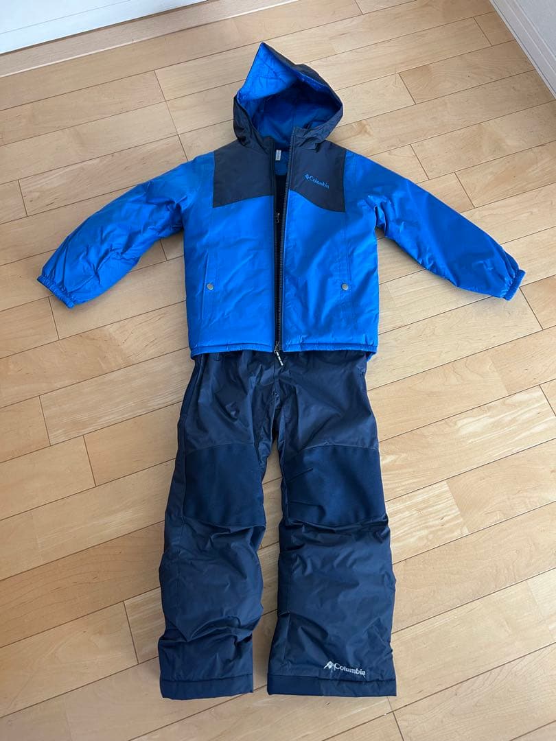 美品　コロンビア　スノーウェア　ブルー　XS