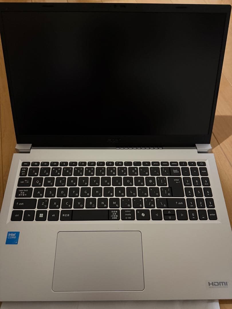 Acer ノートPC ホワイト Intel搭載