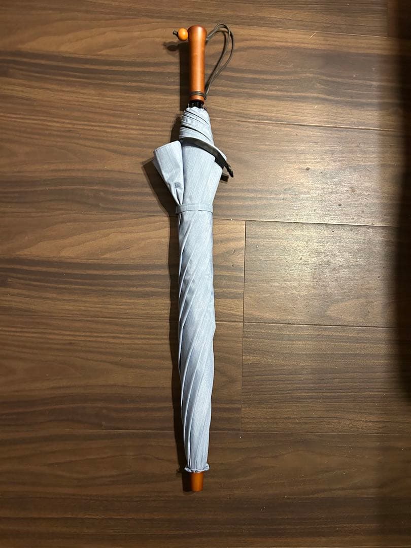 SUN PASTEL 100 晴雨兼用長傘 グレー