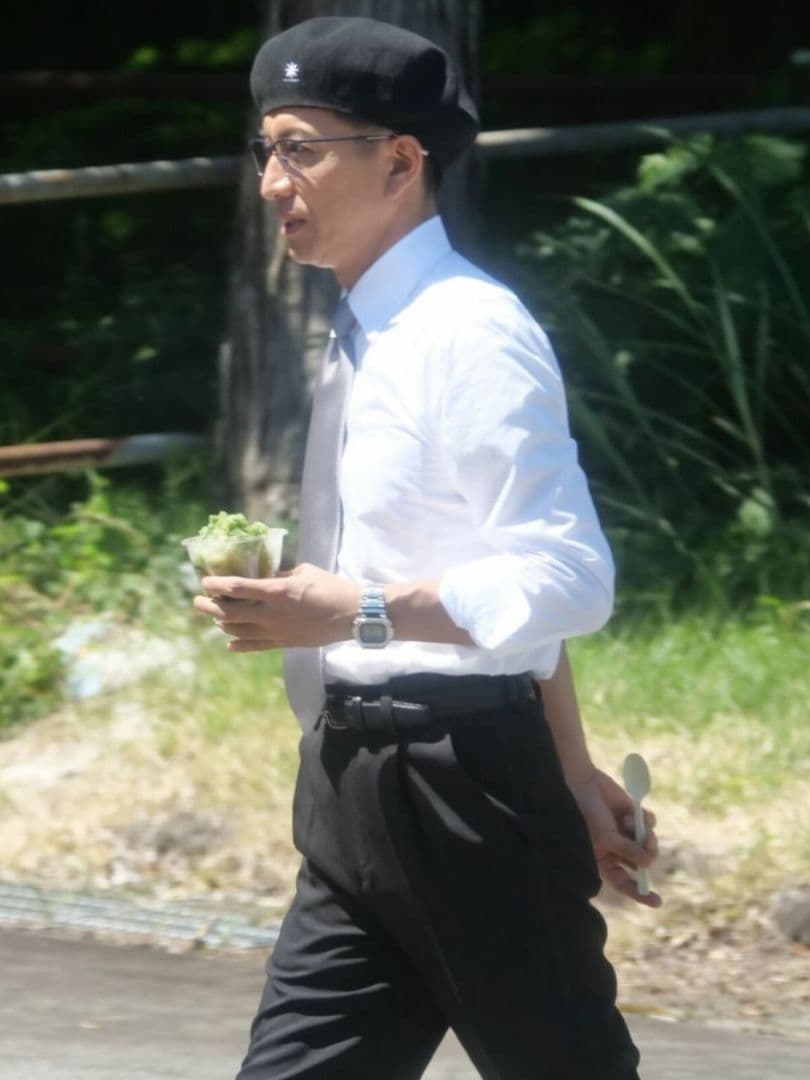 kazu GDC CA4LA linen beret ベレー帽 黒