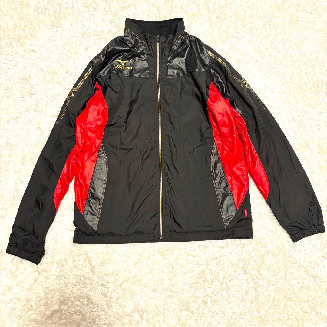 【MIZUNO】　ミズノ　ウインドブレーカー　ブレスサーモ　上下　セットアップ