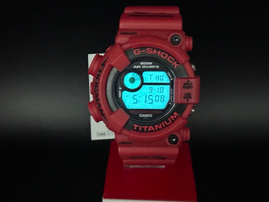 CASIO G-SHOCK フロッグマン DW-8200NT2-4JR 赤蛙
