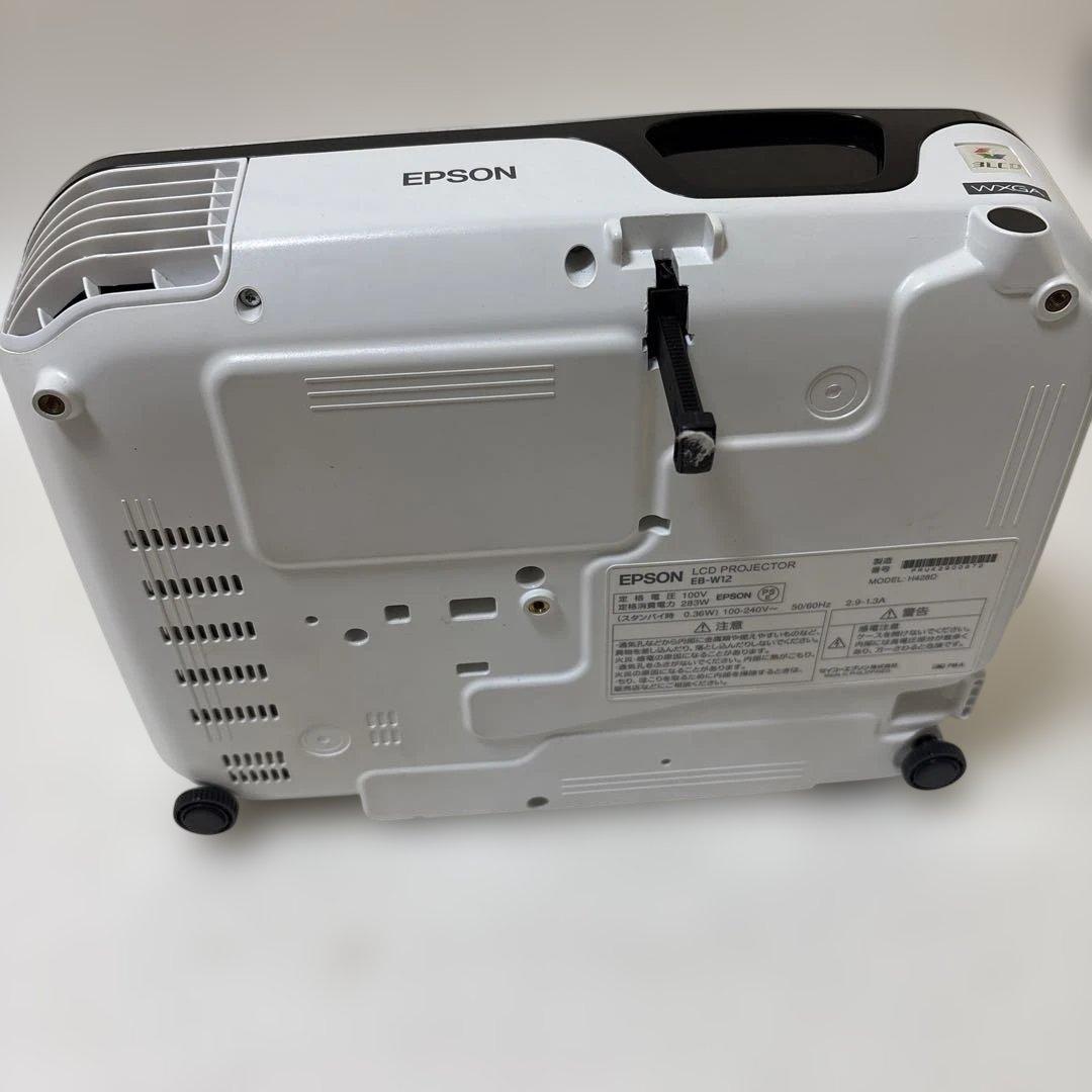 EPSON エプソン プロジェクター EB-W12 映像機器　ランプ時間576h
