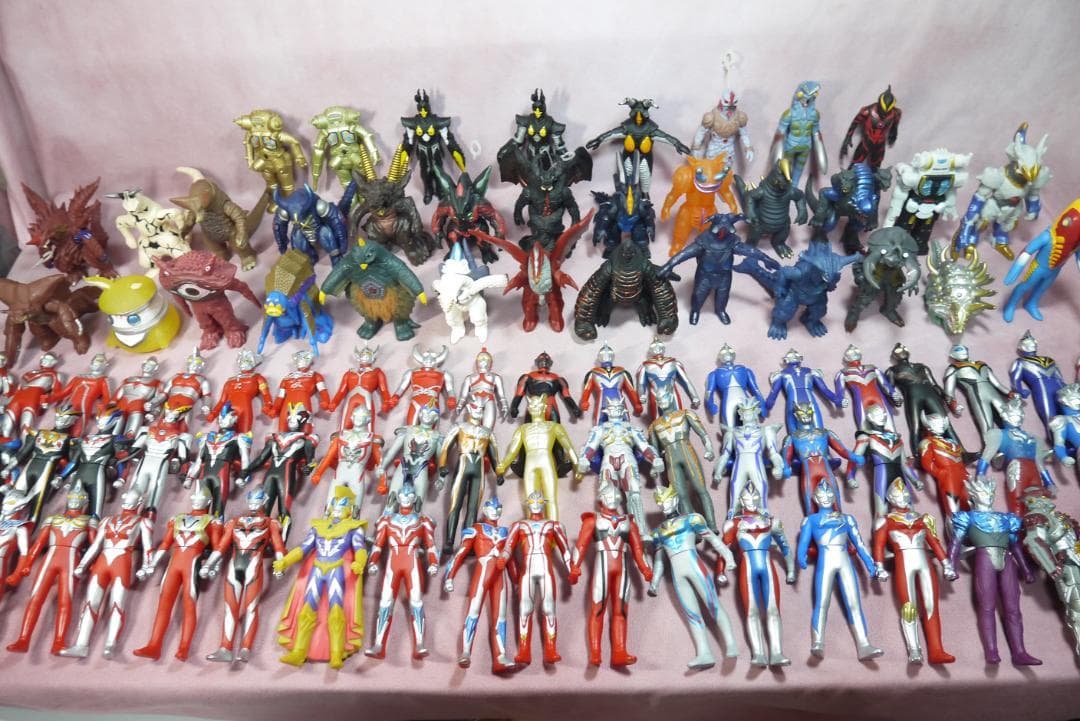 ウルトラヒーローシリーズ500　ウルトラ怪獣シリーズ500　ソフビ　94体