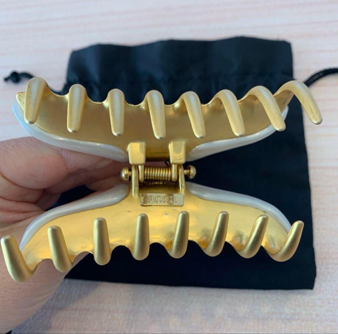 専用　acca ラージサイズ ヘアクリップ　セット