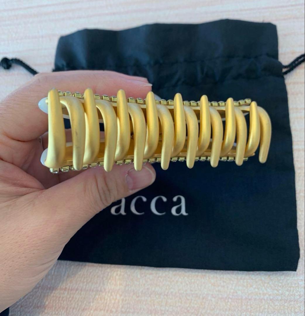 専用　acca ラージサイズ ヘアクリップ　セット