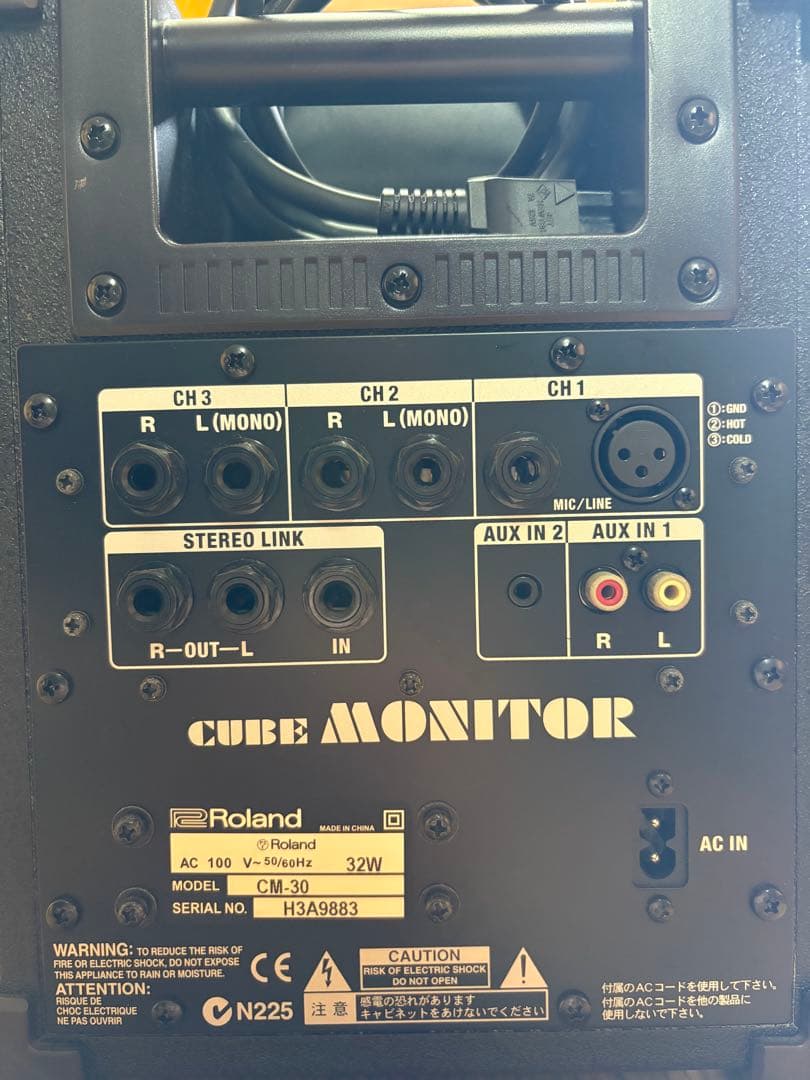 配信機器・PA機器・レコーディング機器 Roland CUBE MONITOR CM-30