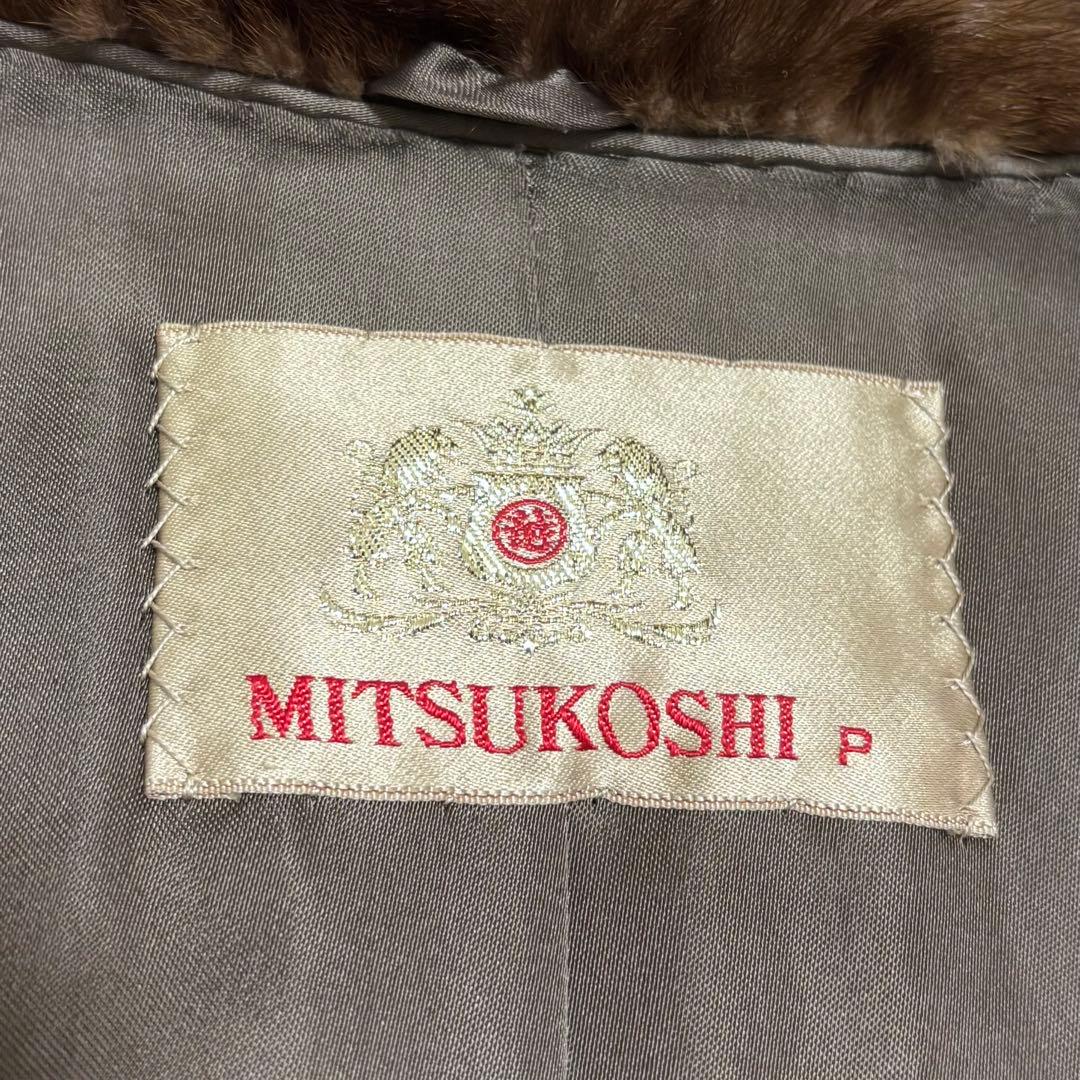 【美品】PARION MINK FUR//デミバフミンク/ファーコート