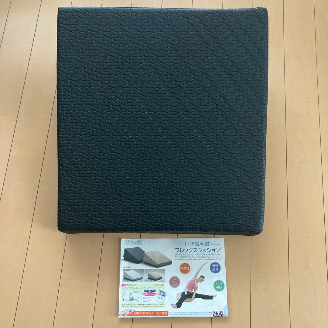サンテプラス　フレックスクッション　トレーニング用 ブラッククッション