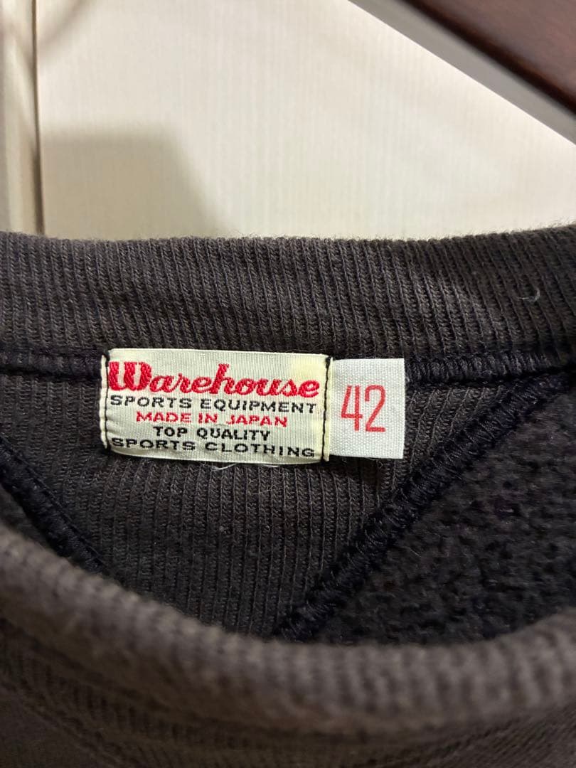 【美品】Warehouse Lot403 スウェット 42 日本製 吊り編み