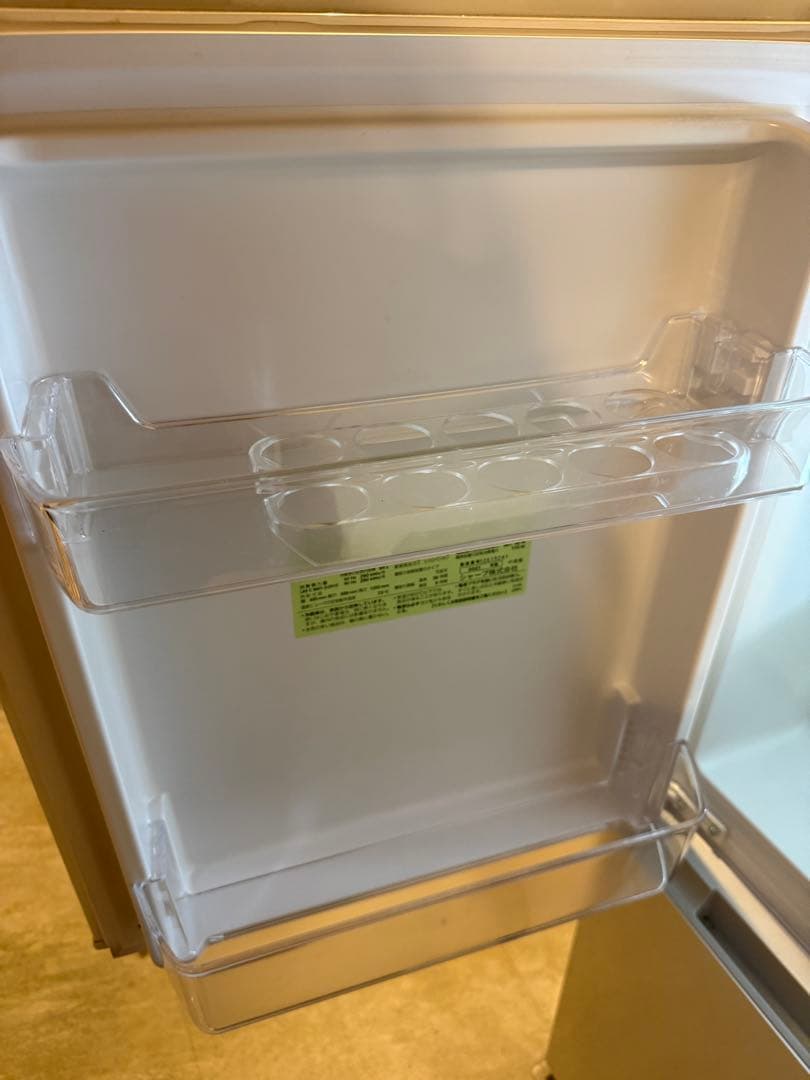 【美品】SHARP 冷蔵庫　152L SJ-15E8 -KW
