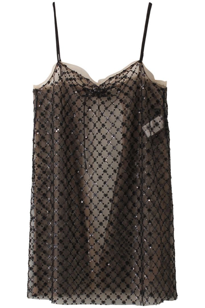 MAISON SPECIAL フラワービーズキャミチュニック