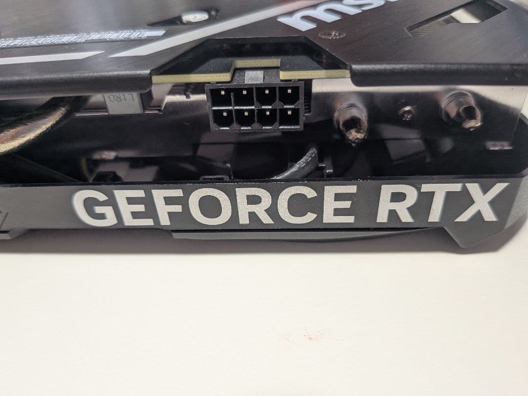 ジャンク品GeForceRTX4060TiVENTUS2X BLACK16GOC