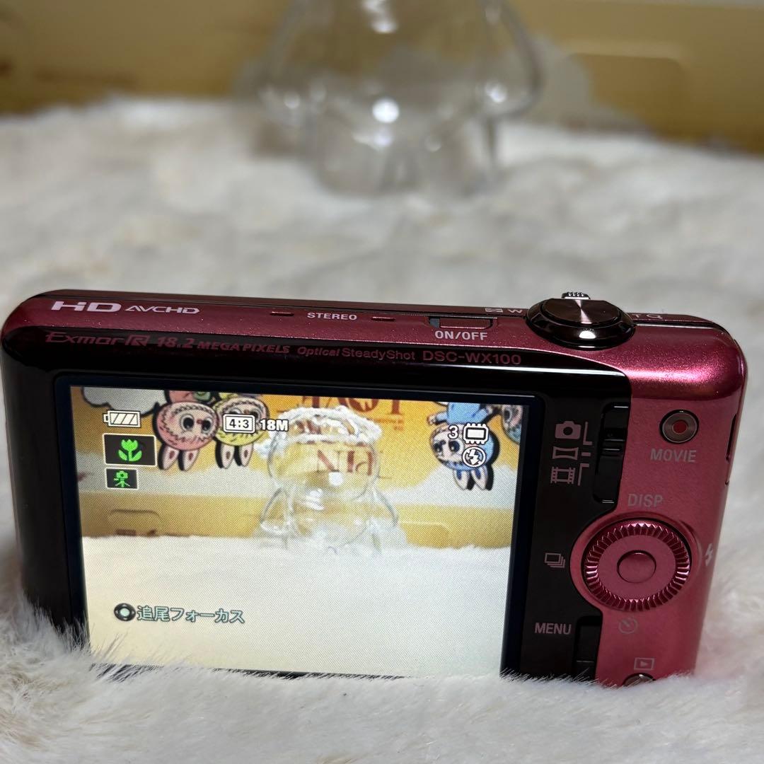 ⭐️SONY⭐️ ソニー Cyber-Shot DSC-WX100 ピンク