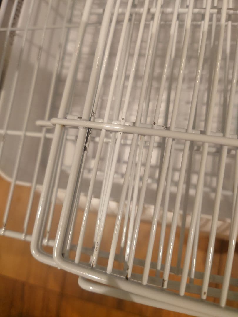 三晃商会 イージーホーム40ハイ　ホワイト　小動物用ケージペット