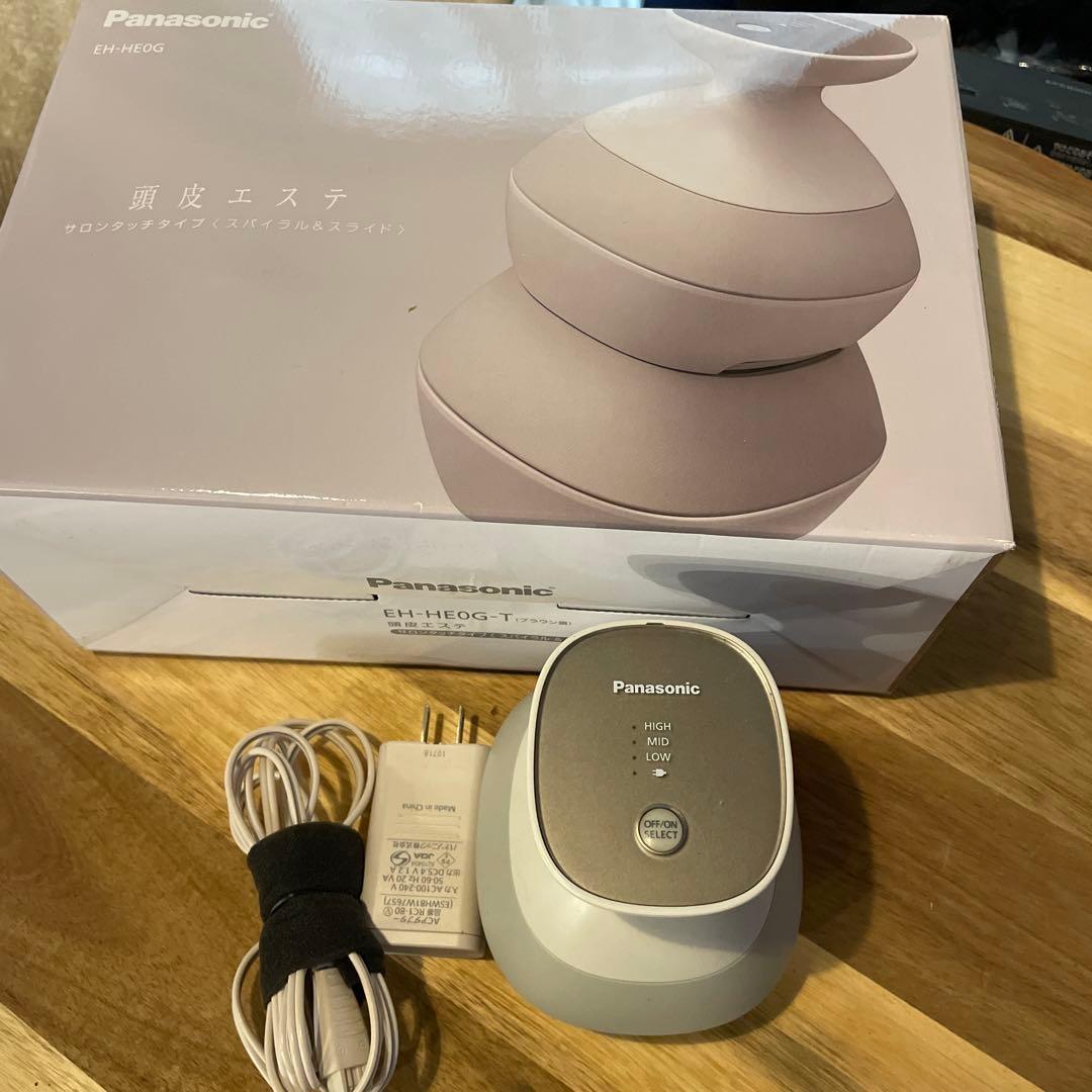 美品Panasonic EH-HE0G-T ヘッドスパ#リフトアップ#頭皮