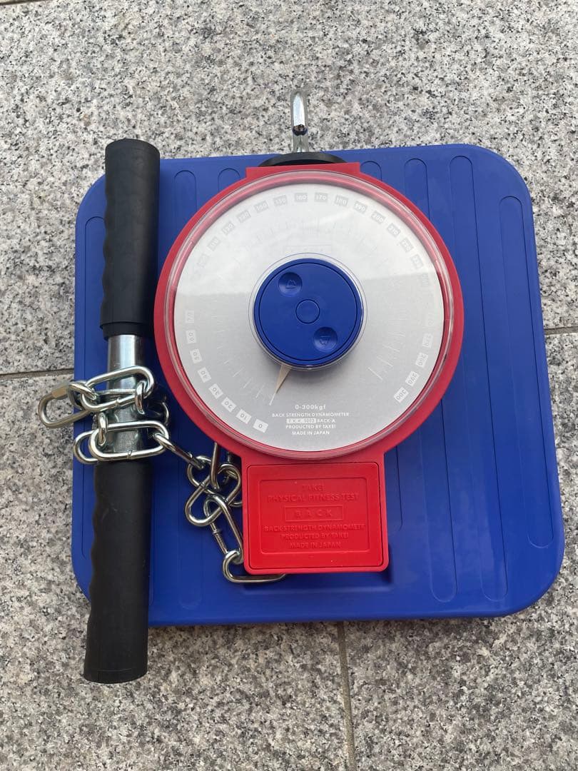 背筋測定器　頻度少ない　竹井機器製作所