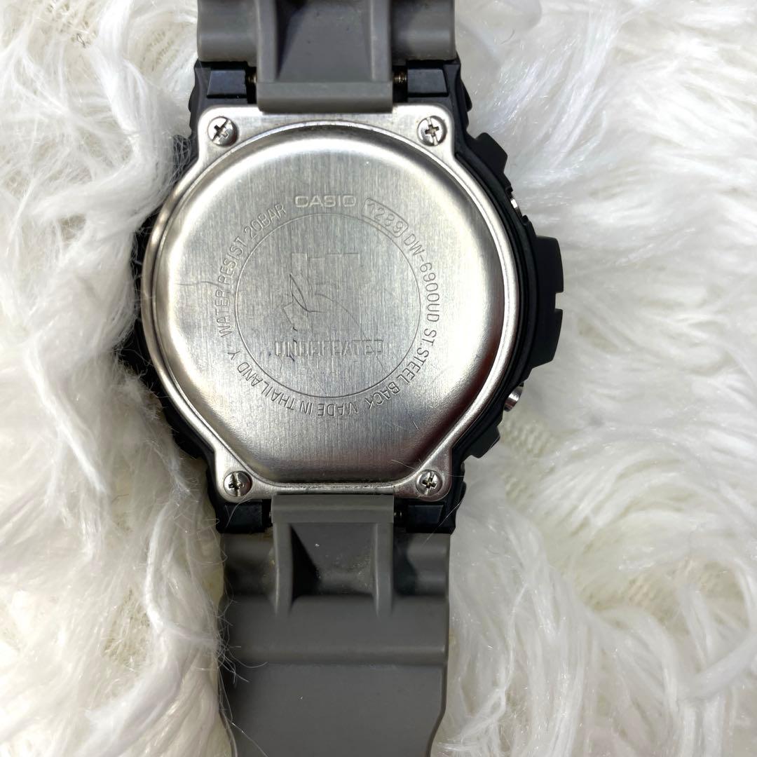 美品　コラボ　G-SHOCK DW-6900 限定UNDEFEATED 別注時計