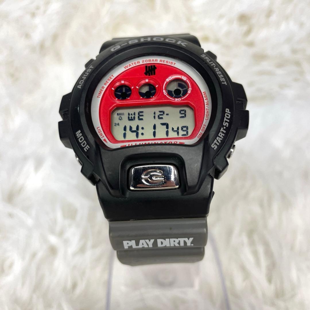 美品　コラボ　G-SHOCK DW-6900 限定UNDEFEATED 別注時計