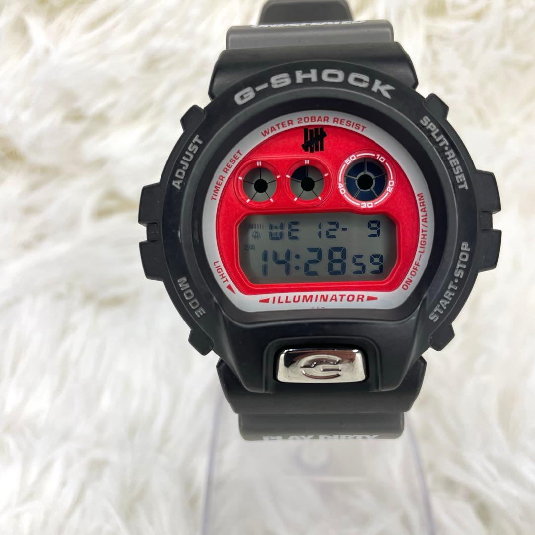 美品　コラボ　G-SHOCK DW-6900 限定UNDEFEATED 別注時計
