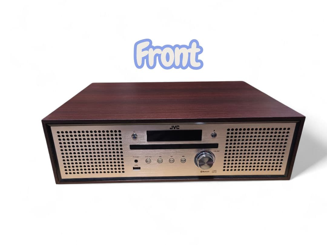 JVC NX-W30 CDプレーヤー Bluetooth対応　ウッド調