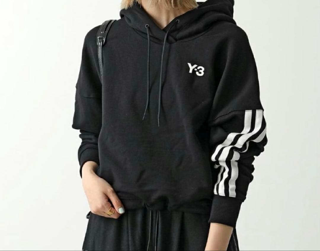 【大幅値下げ】Y-3 パーカー　ショート丈　YOHJI YAMAMOTO