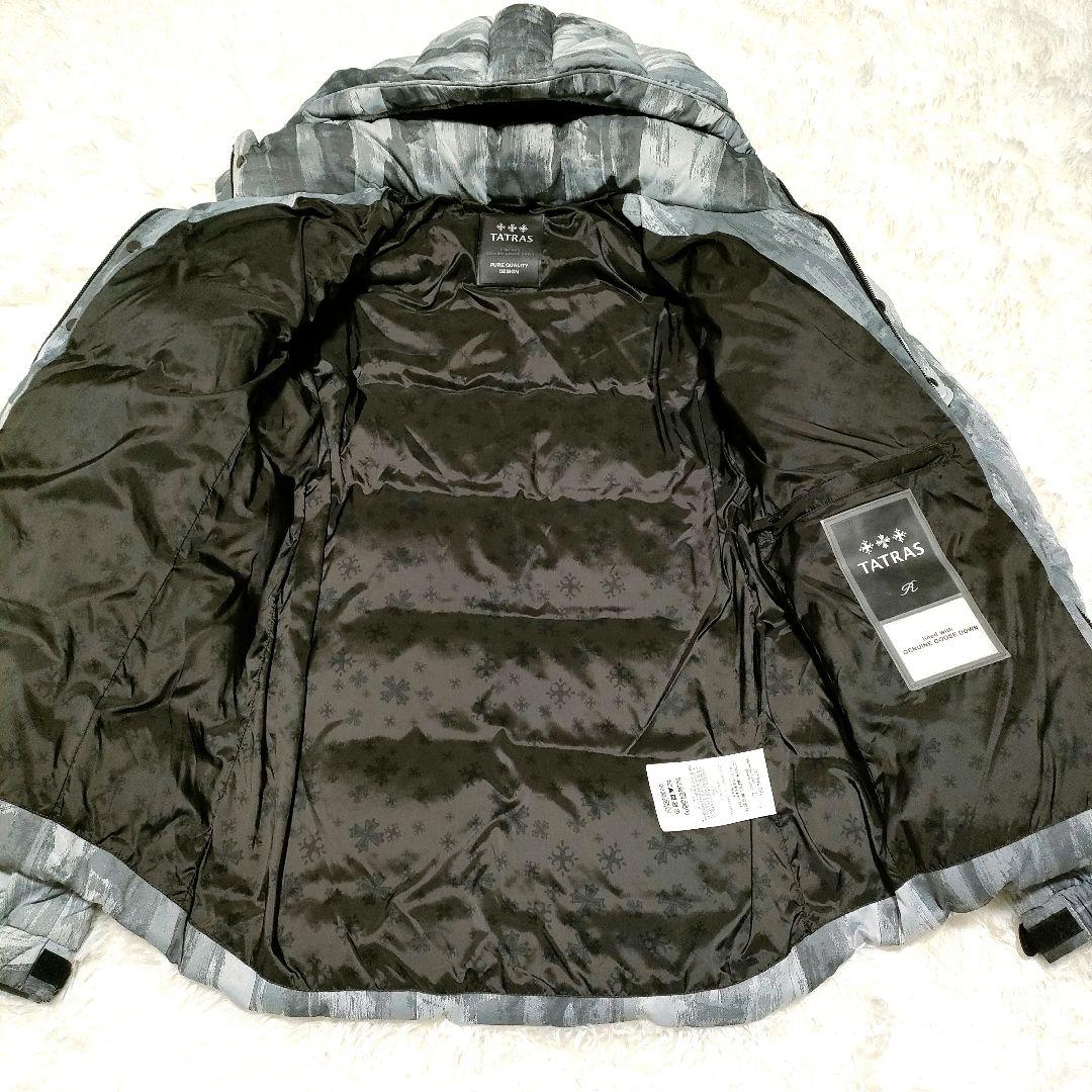 【美品】タトラス　ダウンジャケット　R LINE　迷彩　2サイズ