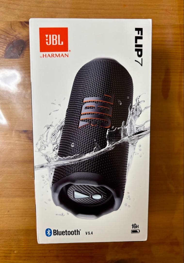 JBL/ワイヤレススピーカー/FLIP7/黒/新品/BLACK
