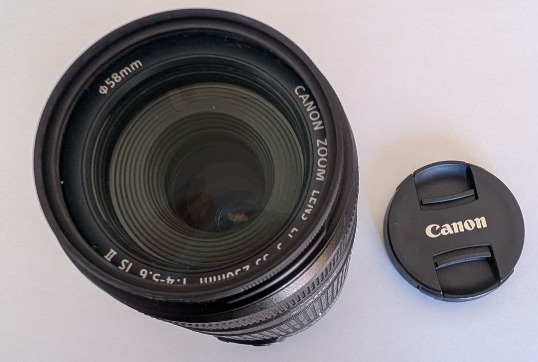 Canon EF-S 55-250mm f/4-5.6 IS II ズームレンズ