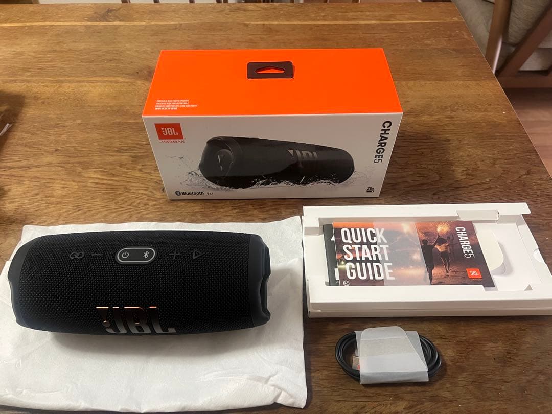 開封済み 未使用品 JBL スピーカー CHARGE5 V5.1