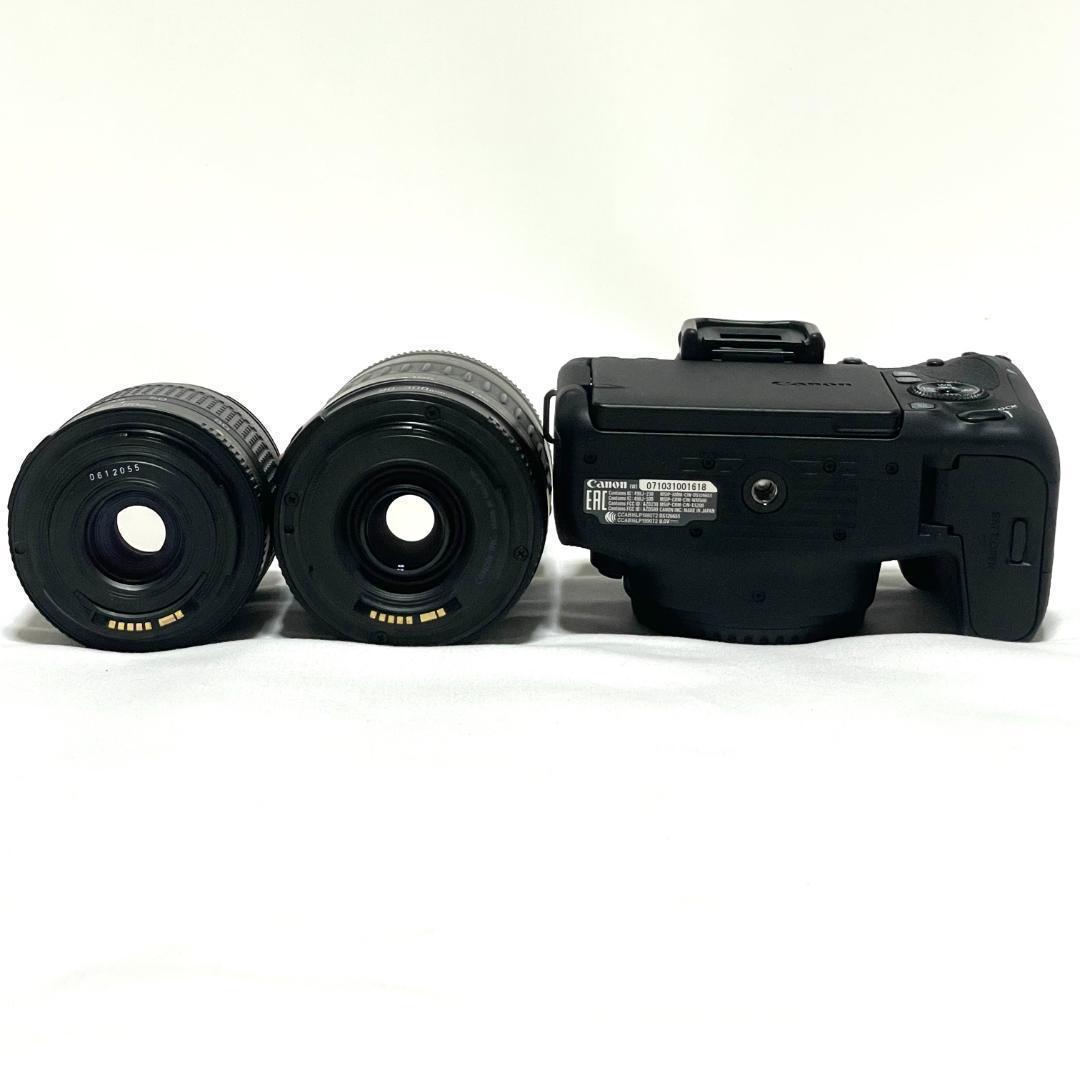 超望遠Wレンズセット❣️ Canon EOS 9000D 高速USM 天面液晶