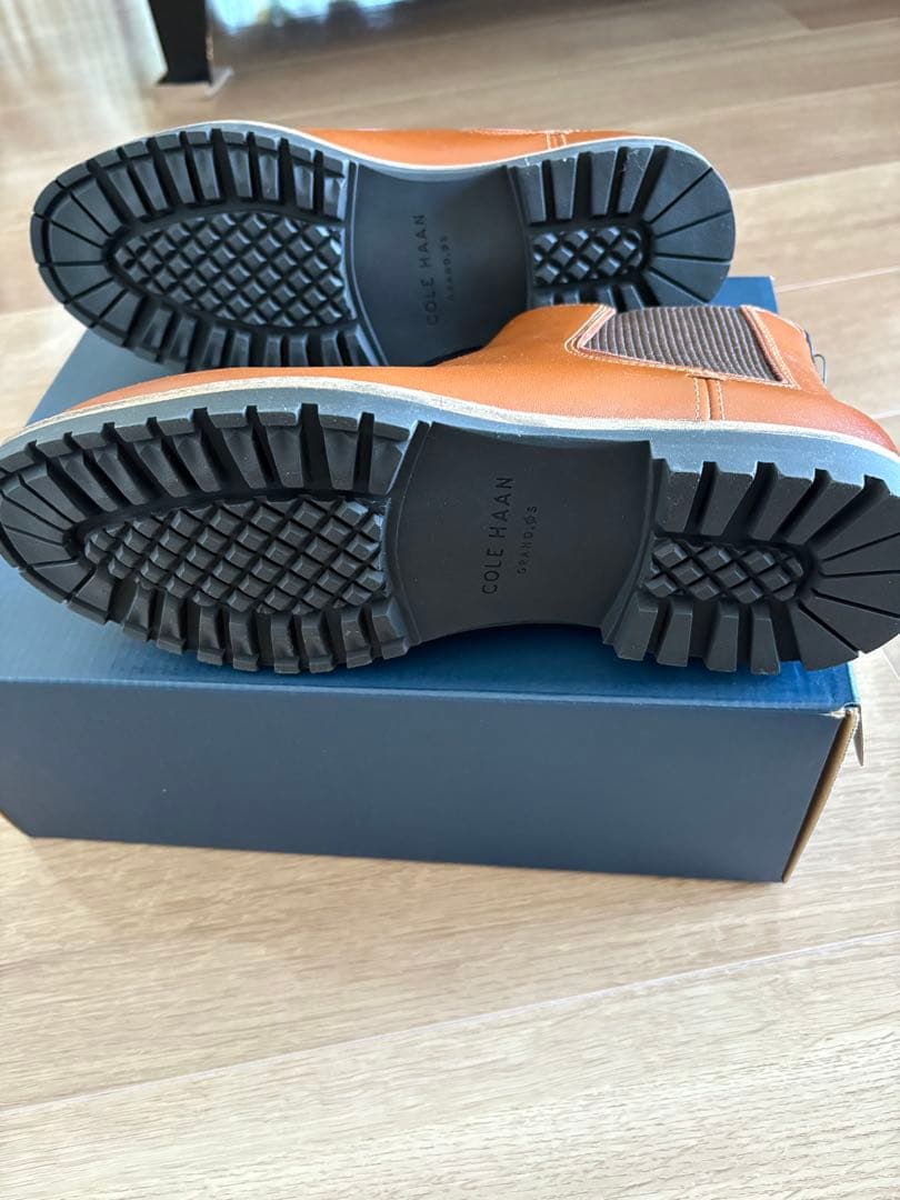 COLE HAAN 防水 サイドゴアブーツ ブラウン