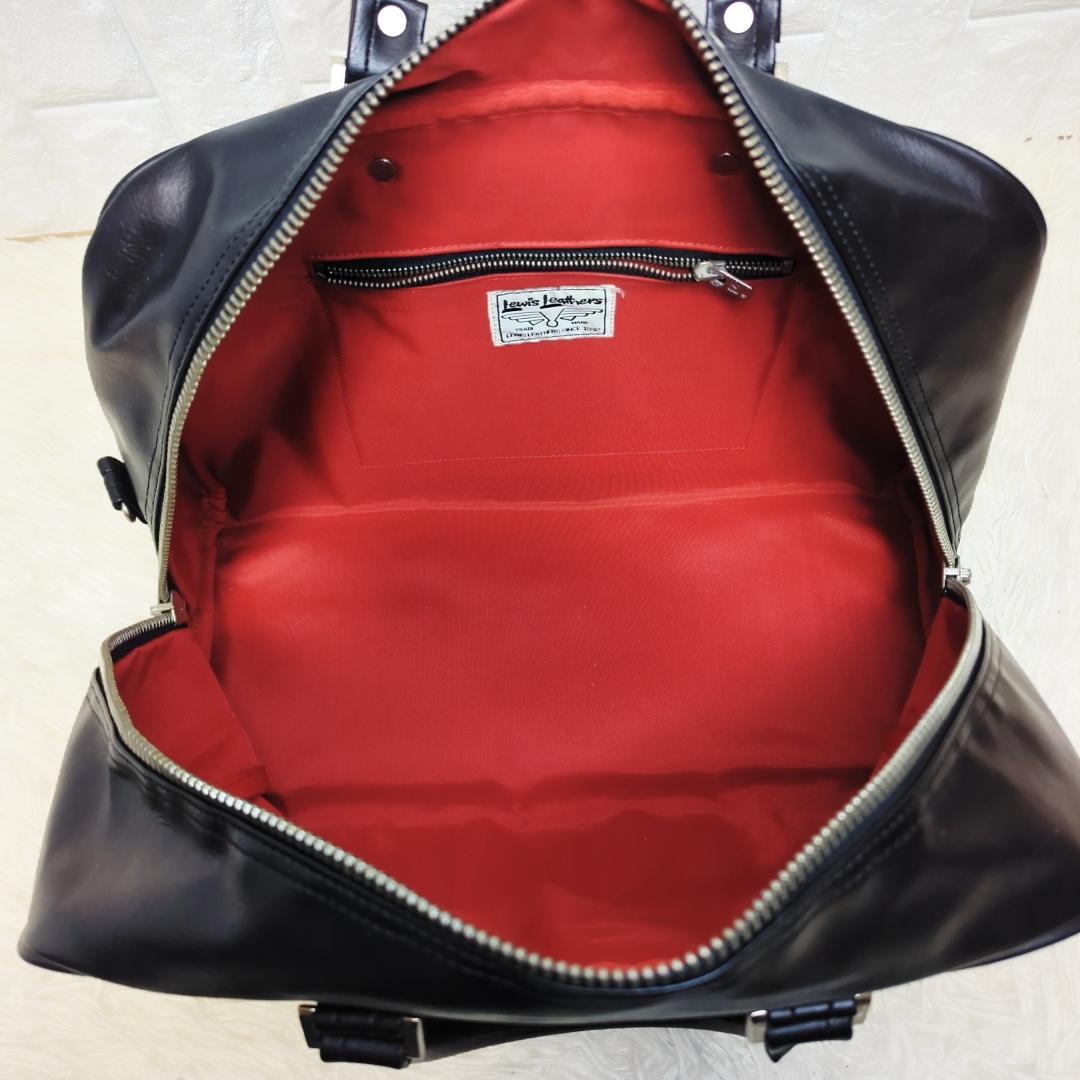 ルイスレザーHelmet Bag ヘルメットバッグ ボストンバック