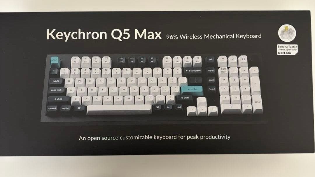 Keychron Q5 Max 96% ワイヤレスメカニカルキーボード