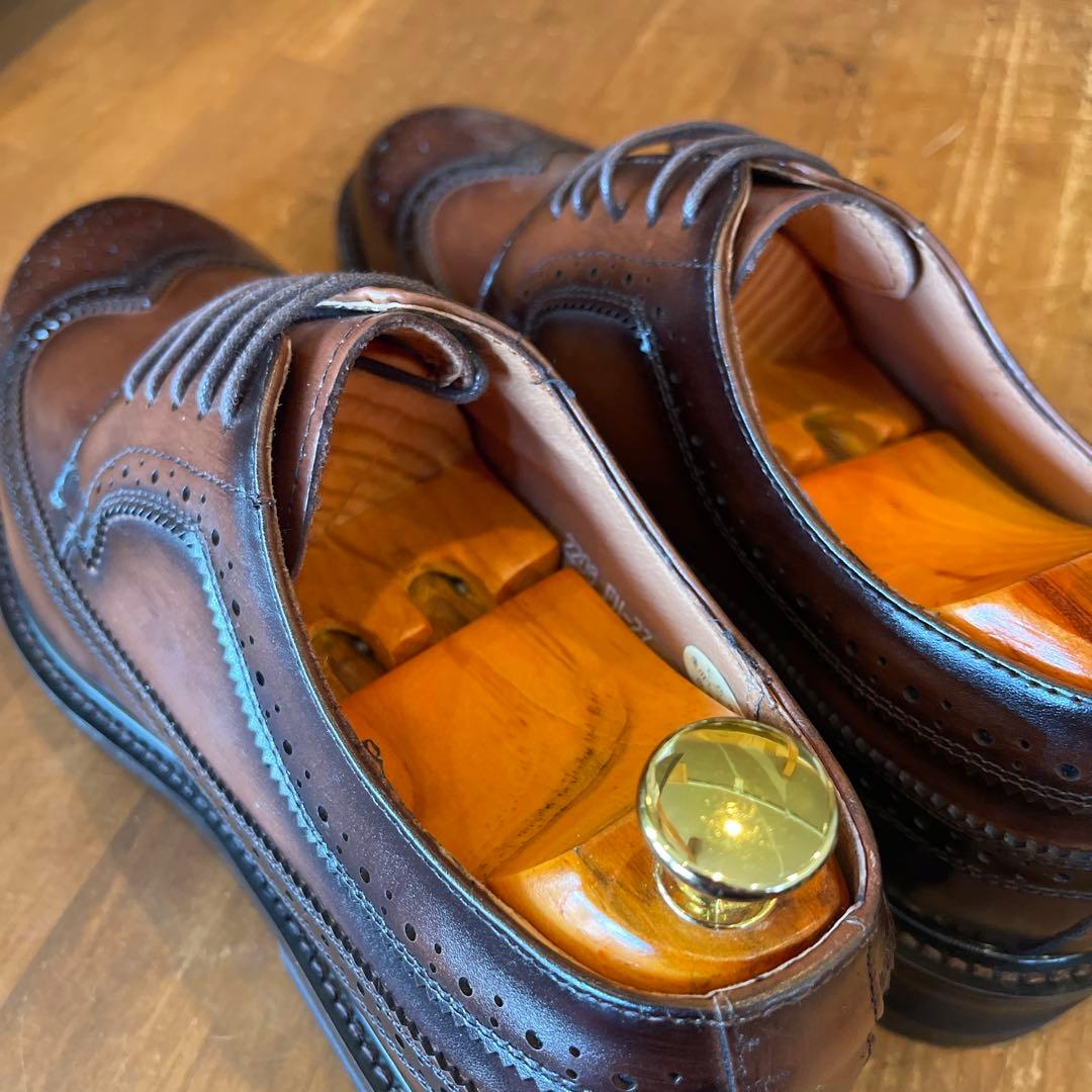 MURATA ORIGINAL921027ウイングチップ茶26