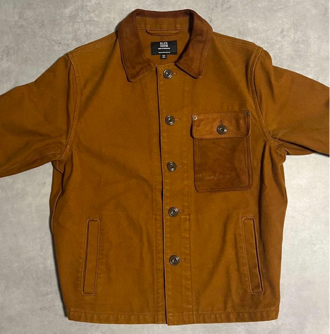 【BLUEWORK】レザーワークジャケット