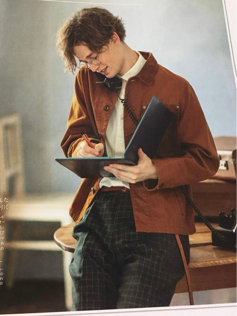 【BLUEWORK】レザーワークジャケット