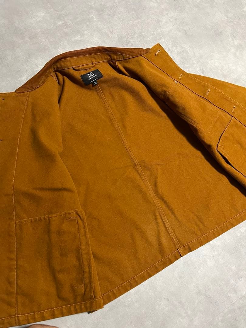 【BLUEWORK】レザーワークジャケット