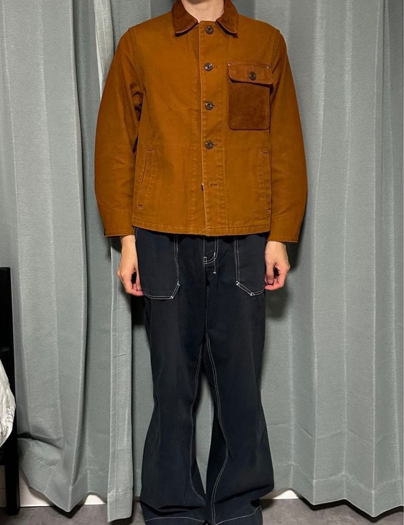 【BLUEWORK】レザーワークジャケット