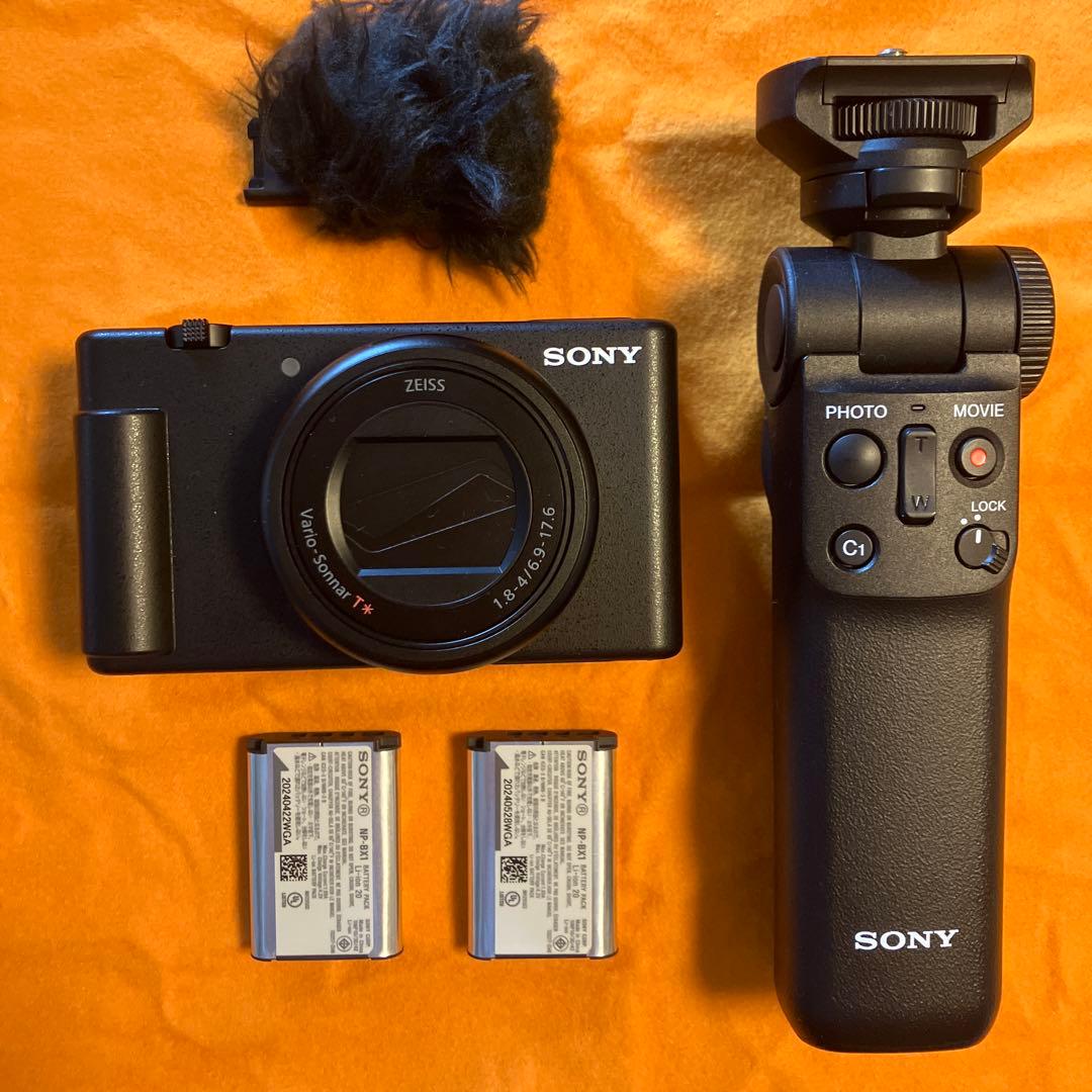 SONY ZV-1 II シューティンググリップキット付き