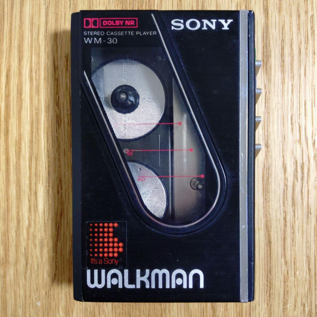 ジャンクSONY WM-30 カセットプレーヤー